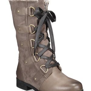 NWT Sorel Emelie Lace-Up Waterproof Tall Snow & Rain Boots. Faux Fur Lining 7